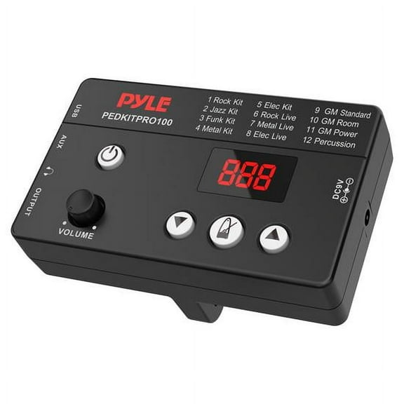 Pyle Strike Performance Drum Module - Replacement Part for Model PEDKITPRO100 Electric Drumming Kit