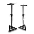 thumbnail image 1 of Pyle Telescoping Heavy Duty Studio Monitor Speaker Stands Pair 26-52", 90 lb, Black Metal, 1 of 3