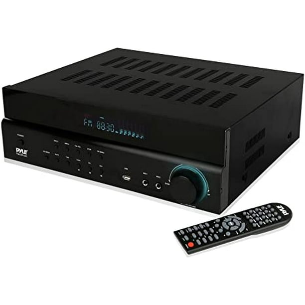 Pyle upgraded tv amplifier receiver 5 1 channel theater amp wireless