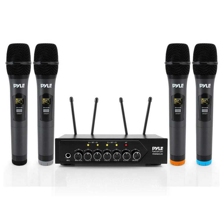 Wireless Handheld Microphone Systems – Pyle USA