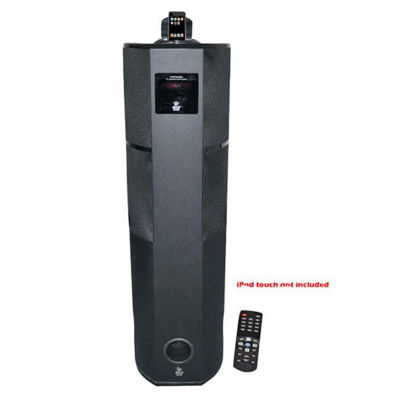 PyleHome PHST92IBK 600 Watt Digital 2. 1 Channel Home Theater Tower