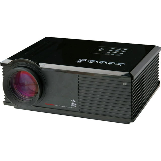 PyleHome PRJ3D99TU 3D Ready LCD Projector, 4:3