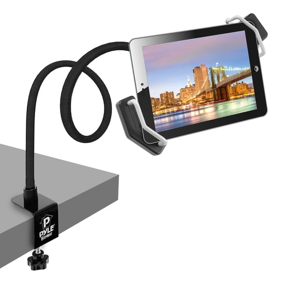 Gooseneck Seat Desk Bolt Clamp Mount Bracket Tablet Holder For All iPads, Kindle, Androids, eReaders, Nexus,Sansumg Galaxy Table/Surface Clamp
