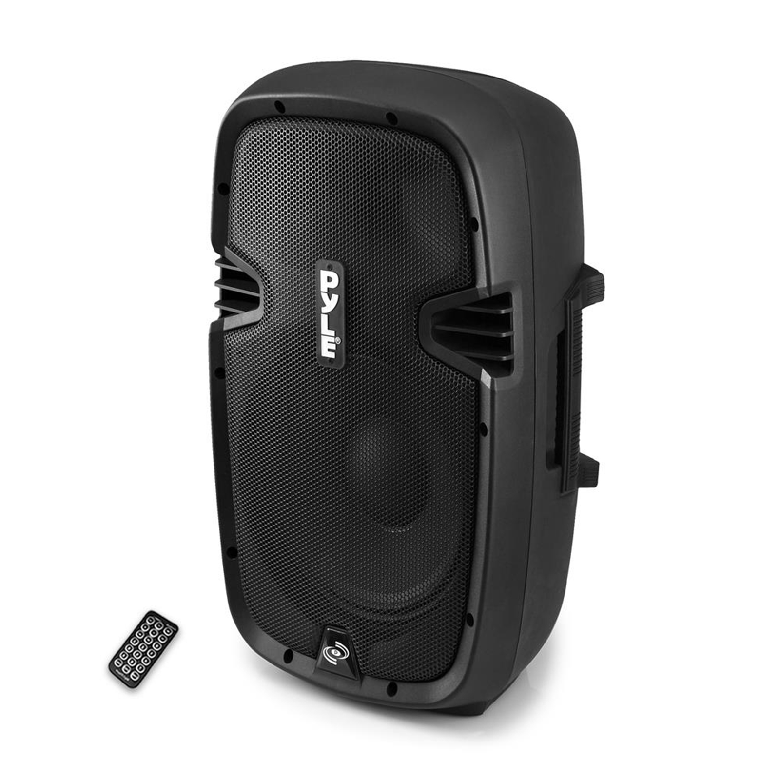 PylePro PPHP1537UB 15" 1200 Watt Powered Two-Way Speaker With MP3/USB/SD/ BT Music Streaming & Record Music Function w/Remote control - image 1 of 6