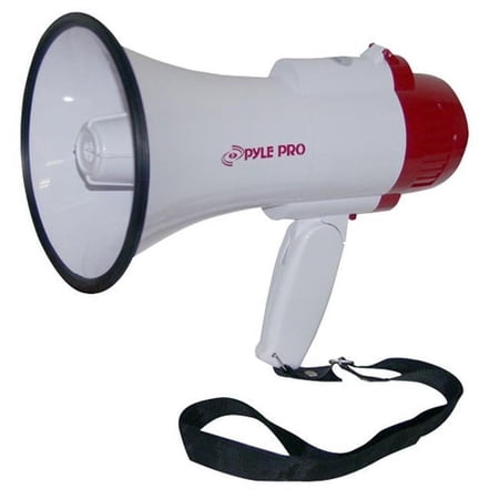 PylePro Professional Megaphone - Bullhorn with Siren