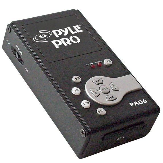 PYLE PAD6 - USB Audio Interface & Recorder & SD Card