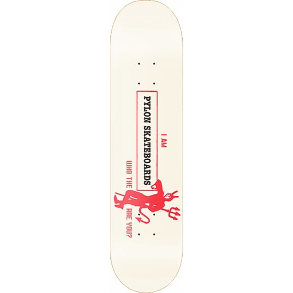 Pylon Who The Devil Skateboard Deck 8.38