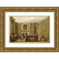 thumbnail image 1 of Pyne, George 24x17 Gold Ornate Wood Framed with Double Matting Museum Art Print Titled - Study of a Lawyer, 1 of 4