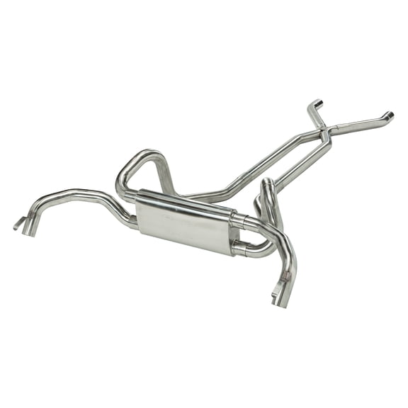 Pypes Exhaust Crossflow System X-Pipe System 67-74 Split Rear Dual Exit 2.5"