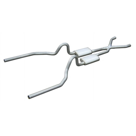 Pypes Exhaust SFM03S Performance Exhaust System, Stainless Steel, Vehicle Mufflers