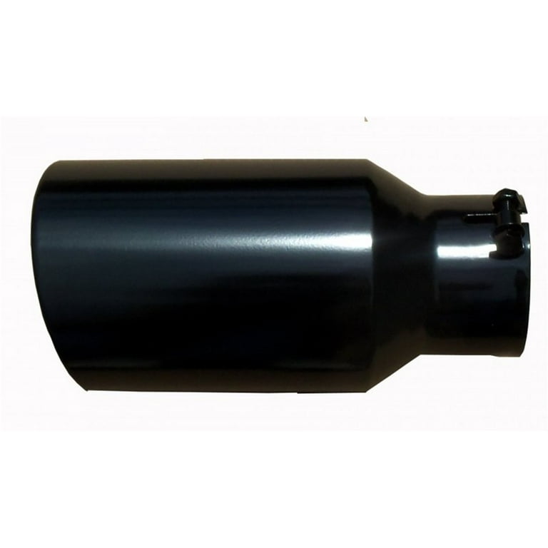 Pypes Exhaust Tip 5in x 6in 12in L Black Weld-on EVT506B Pypes Exhaust Tip 5in x 6in 12in L Black Weld-on EVT506B