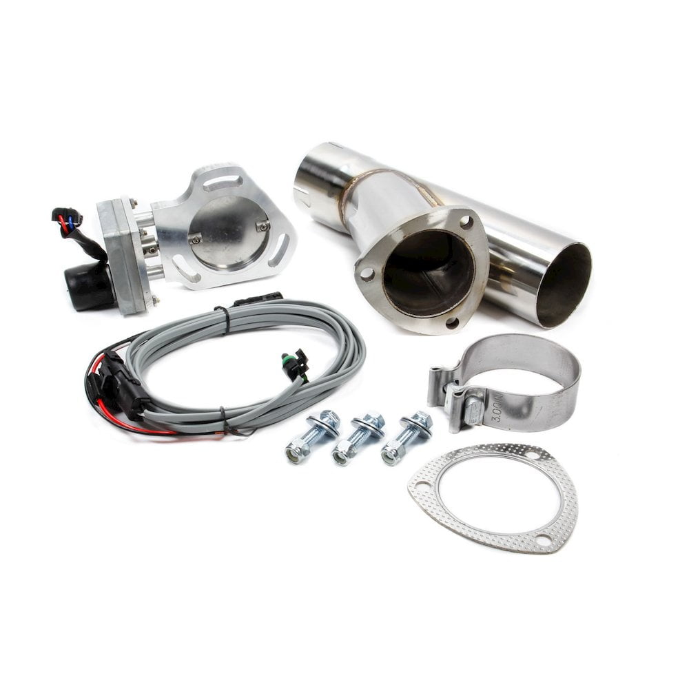 Pypes Performance Exhaust 3in Electric Dump-single