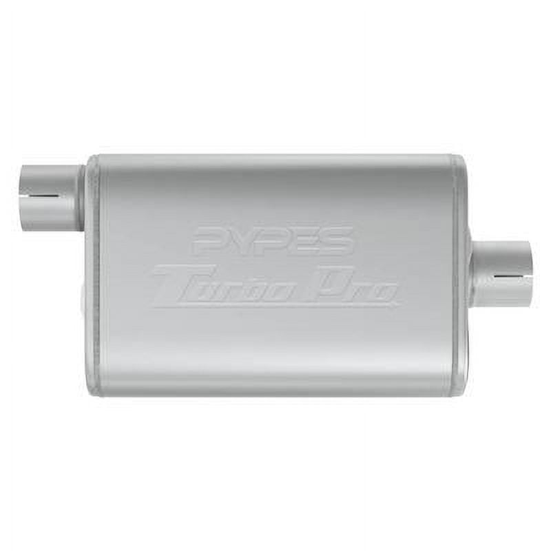 Pypes Turbo Pro Muffler 3.0in Offset In/Out MVT16 Pypes Turbo Pro Muffler 3.0in Offset In/Out MVT16