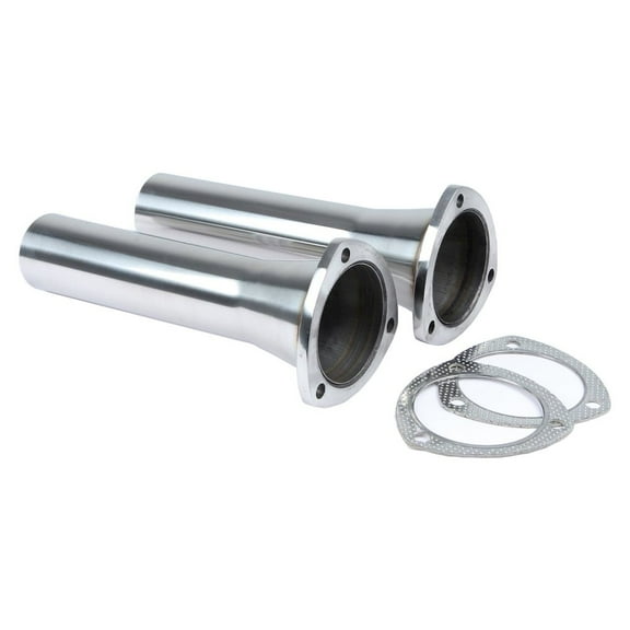 Pypes Performance Exhaust Collector Reducers Pair 3.5in to 2.5in Stainless