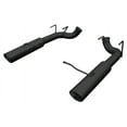 thumbnail image 1 of Pypes Performance Exhaust SFM79MSB Pype Bomb Series Axle Back Exhaust System; Split Rear Dual Exit; 4 in. Black Tips; Hardware Not Incl.; Black Finish; 304 Stainless Steel;, 1 of 2