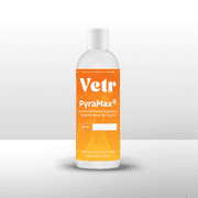 Pyramax Pyrantel 5% Suspension for Dogs and Cats, Easy-to-Administer Oral Liquid, 500 mL