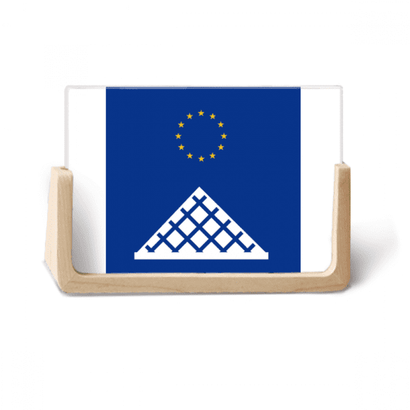 Pyrad Glass House Architecture Photo Wooden Photo Frame Tabletop Display