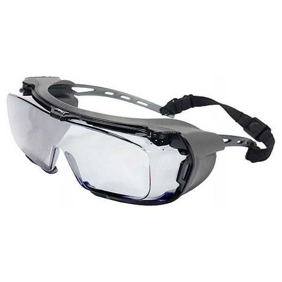 H2MAX BLK FRM CLR LNS SAFETY GLASSES