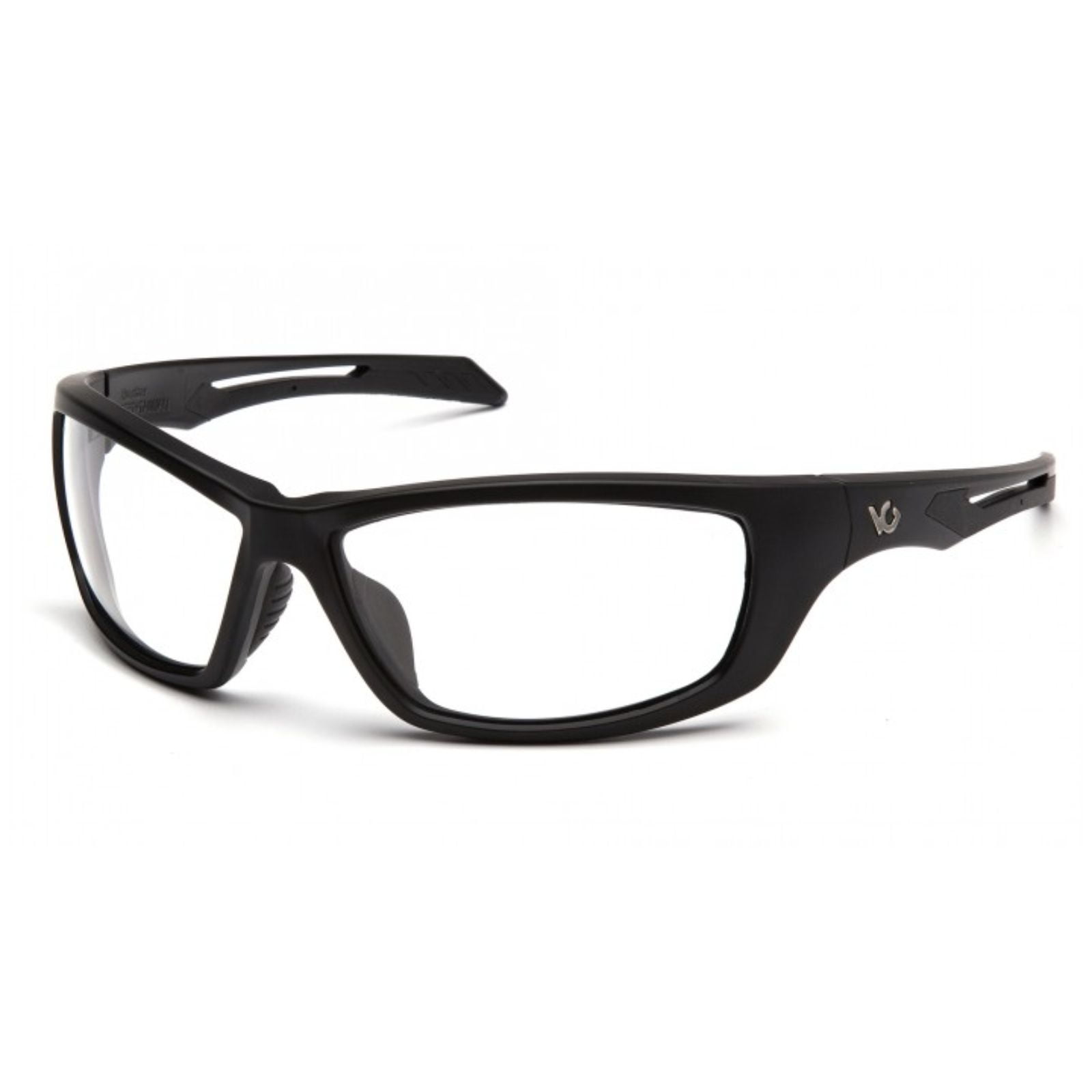 Pyramex Howitzer Safety Eye Glasses Blk Frame Clear AntiFog Lens Walmart