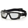 thumbnail image 1 of Pyramex I-Force Slim Black Frame Clear AF Lens Sealed Protection Eyewear Goggle, 1 of 6