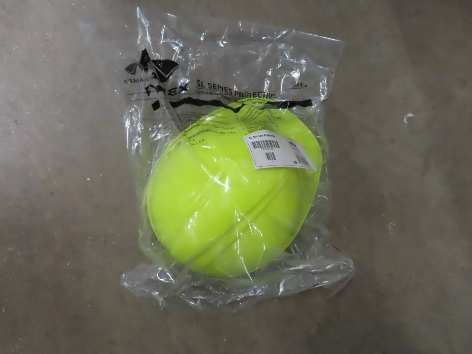 Pyramex Products Hp14131 Sl Series 4 Pt. Ratchet Suspension Hard Hat Hi Vis Lime