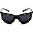 thumbnail image 1 of pyramex safety sb9323stm proximity safety glasses black frames dark gray h2max anti-fog lens, 1 of 6