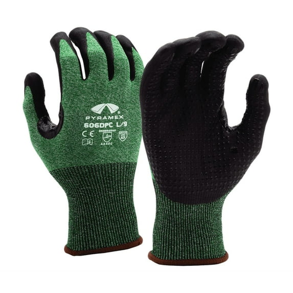 Pyramex Pyramex Safety-Nitrile 13g HPPE Liner A5 Cut TPR - S / 1 Pair