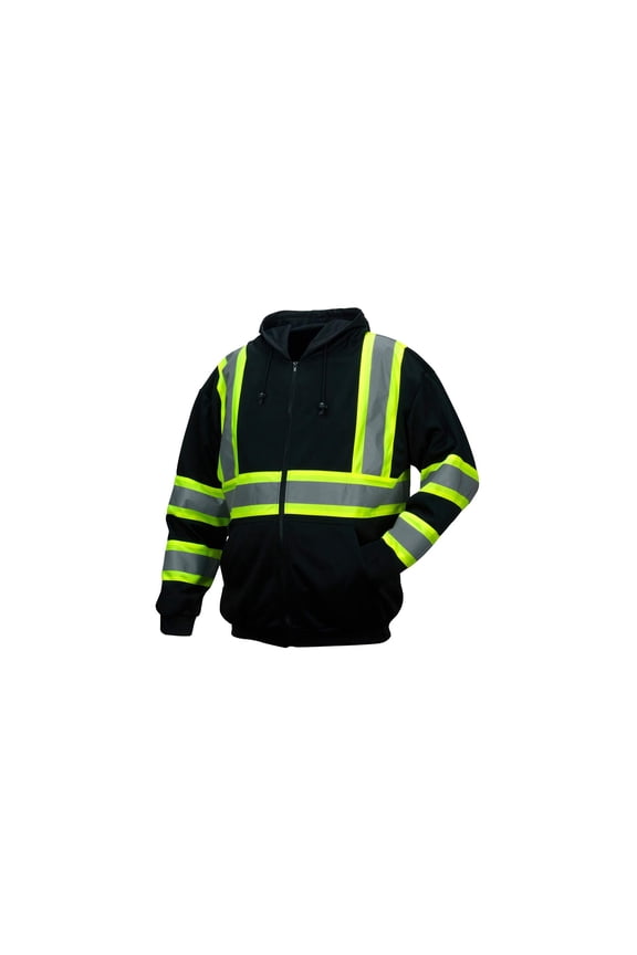 RSZH34 Series Black Sweatshirt, 4X Large