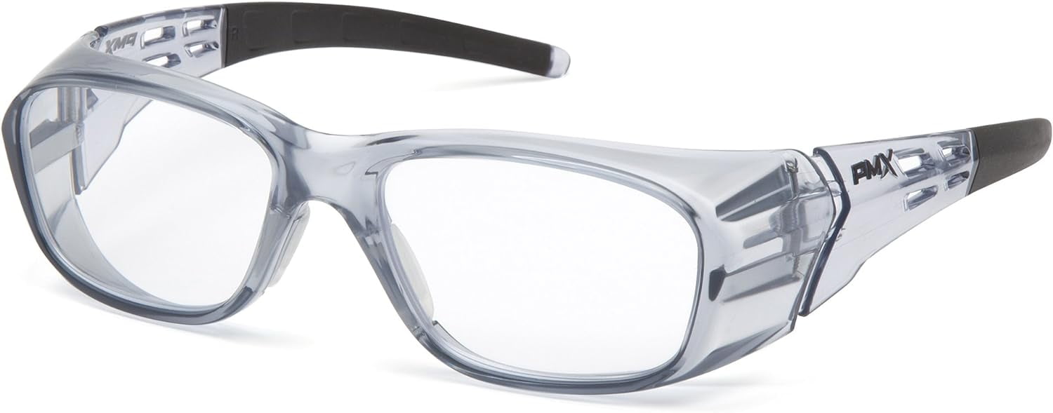 Pyramex Emerge Plus Readers Protective Eyewear, Clear, 1.5