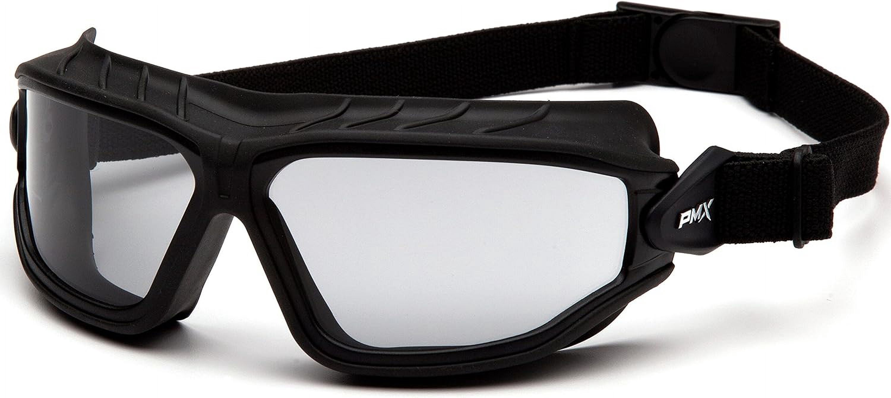 Pyramex Safety GB10025TM Torser Safety Goggles Light Gray H2max Anti-fog Lens