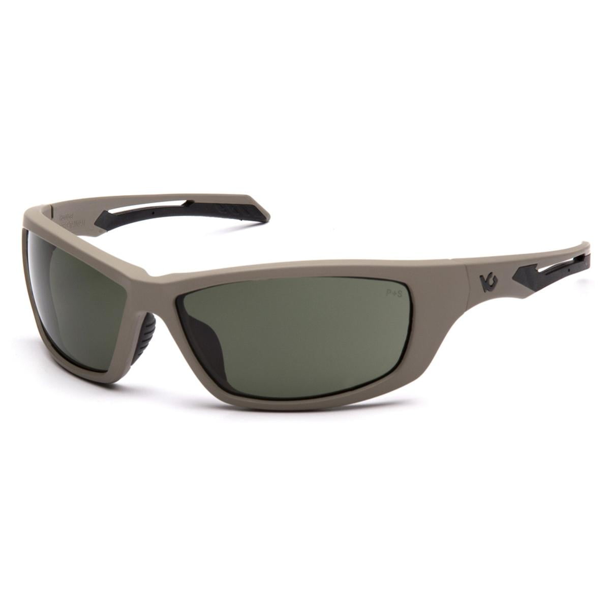 Venture Gear Tactical Howitzer Forest Gray Anti-Fog Lens with Tan Frame