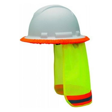 Pyramex Safety Neck Shade For Hard Hats - Hi-Vis Yellow