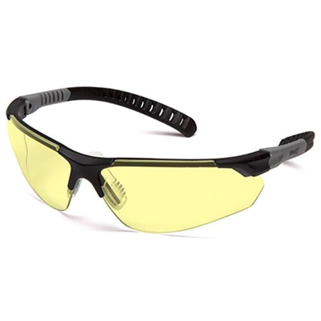 Pyramex Safety Products 241020 TruGuard Adjustable Safety Glasses, Amber
