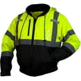 thumbnail image 1 of Pyramex Safety RJ3110S RJ31 Series Jackets Hi-Vis Lime Bomber Jacket - Size Small, 1 of 6