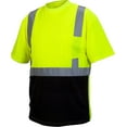 thumbnail image 1 of Pyramex Safety RTS2110BX4-X5 RTS21B Series T-Shirt Hi-Vis Lime - Black Bottom - Size 4X-5X Large Hi-vis Lime 4X-5X Large, 1 of 3