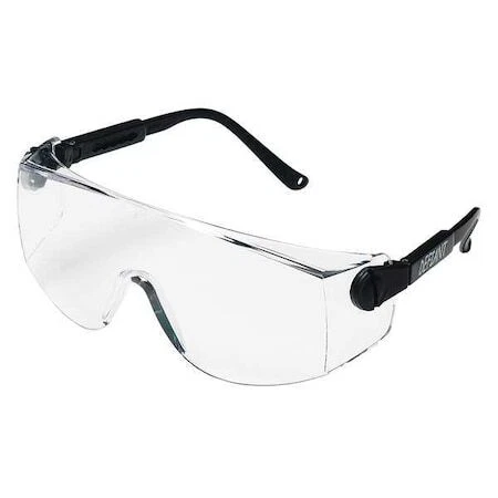 Pyramex Sb1010s Defiant, Safety Glasses Anti-Scratch, Clear Lens, Frameless,