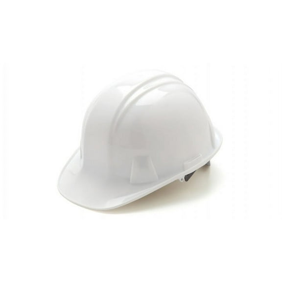 Pyramex Standard Shell 4 Point Snap Lock Suspension Protective Hardhats & Helmets, White