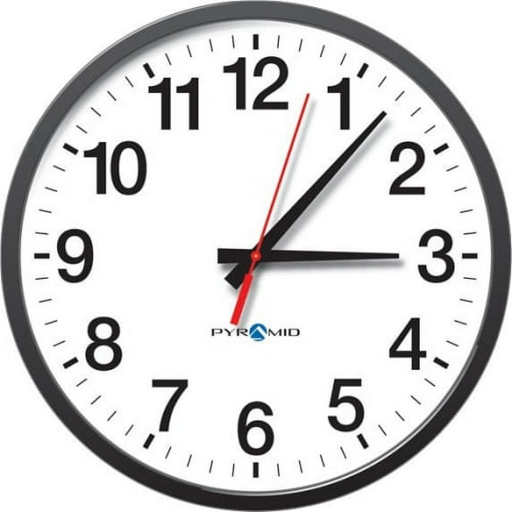 Pyramid 13" Standard PoE Clock SEA3AALDRB