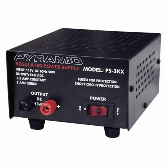 Pyramid 2.5 Amp Power Supply