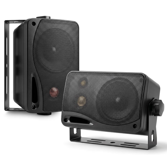Pyramid 2022SX 200-Watt 3-Way Mini Box Speaker System