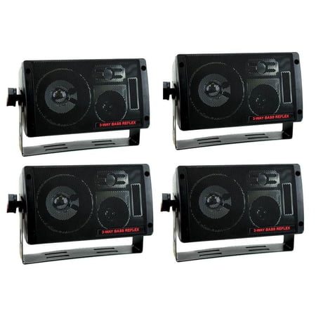 Pyramid 2060 600 Watts Car Audio Mini Box Speakers