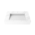 thumbnail image 1 of Pyramid 30" Solid Surface Manmade Stone Bathroom Sink in Marble, 1 of 5