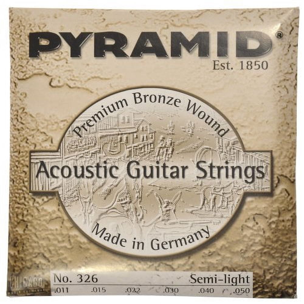 Pyramid 326 Acoustic Premium Phosphor Bronze Semi-Light 11-50