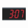 thumbnail image 1 of Manufacturer Varies 11-1/2" Digital Wall Clock, Black DIG-4B, 1 of 2