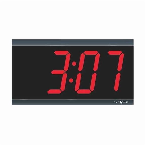 Manufacturer Varies 11-1/2" Digital Wall Clock, Black DIG-4B