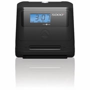 Pyramid Time Systems 5000 Plus Auto Totaling Time Clock with Time Cards, Ribbon & Security Keys, Supports Up to 100 Employees