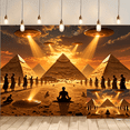Pyramid Alien Theme Backdrop Background Banner for Photography ...