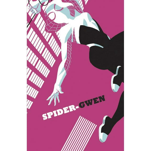 Pyramid America Spider-Gwen Pink Framed Comic Print
