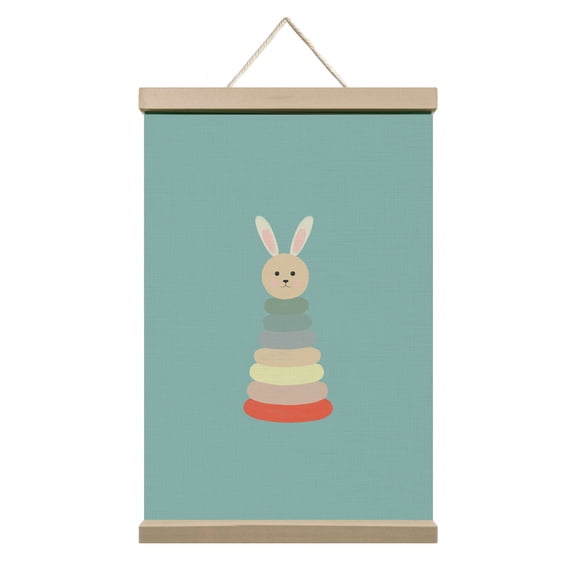 Pyramid Bunny - Wall Art Print