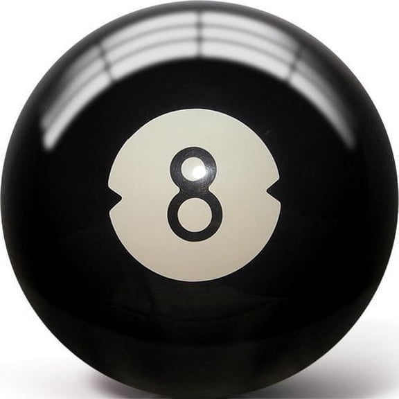 Pyramid Clear 8 Ball Polyester Undrilled Bowling Bal